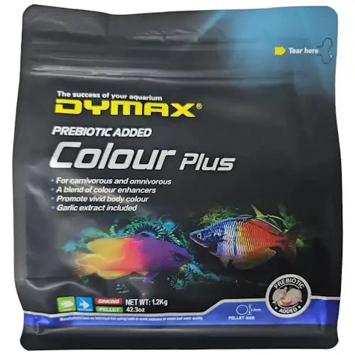 DYMAX COLOUR PLUS 1.2KG MEDIUM SINKING PELLET